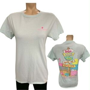 Simply Southern White Graphic T-Shirt Size S